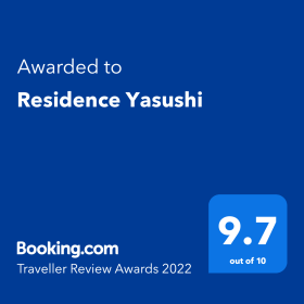 Booking.com Award | Residence Yasushi, Nozawaonsen, Japan